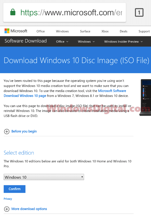 windows 10 anniversary download iso 64 bit for mac