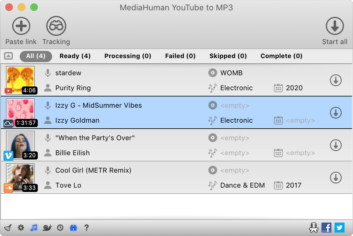 create mp3 from youtube for mac